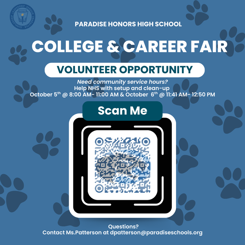flyer with volunteer info