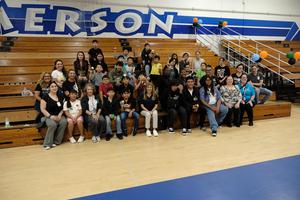 Speed Cube day - image of contestants on day of