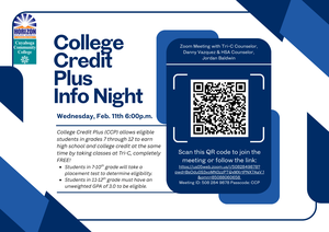 College credit plus