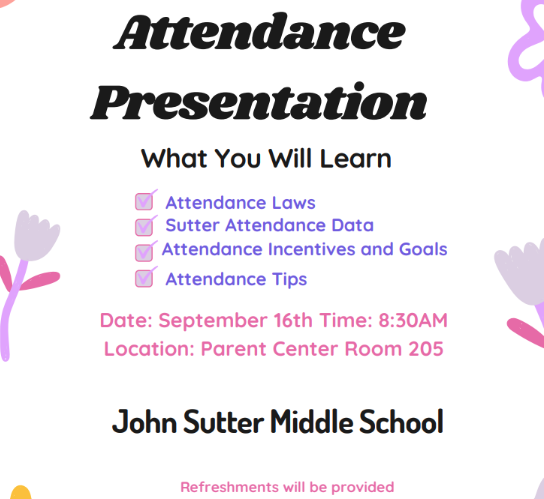 Attendance Flyer