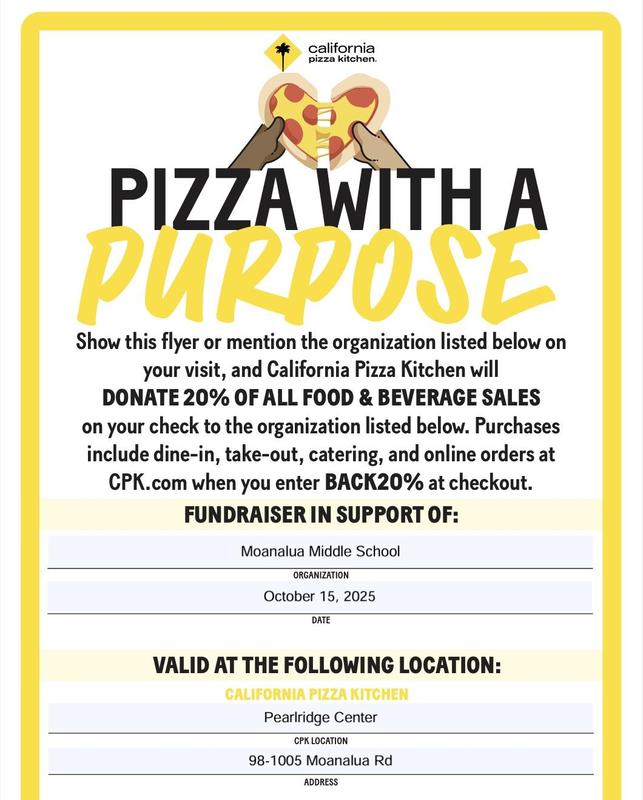 CPK FUNDRAISER - 10/15/25