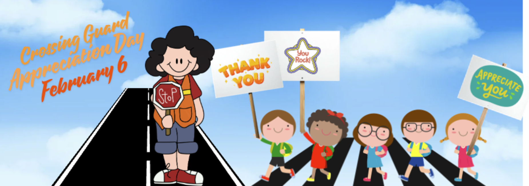 Crossing Guard Appreciation Day is coming on February 6, 2026