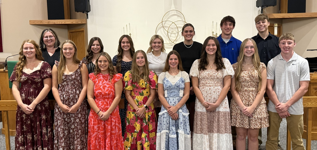 2025 National Honor Society Members.  Thank you Julie Schwader for the great meal!