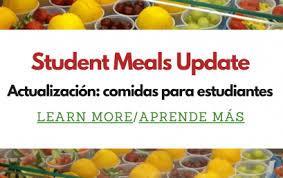 Student Meal Pickup/Drop Off Information Featured Photo