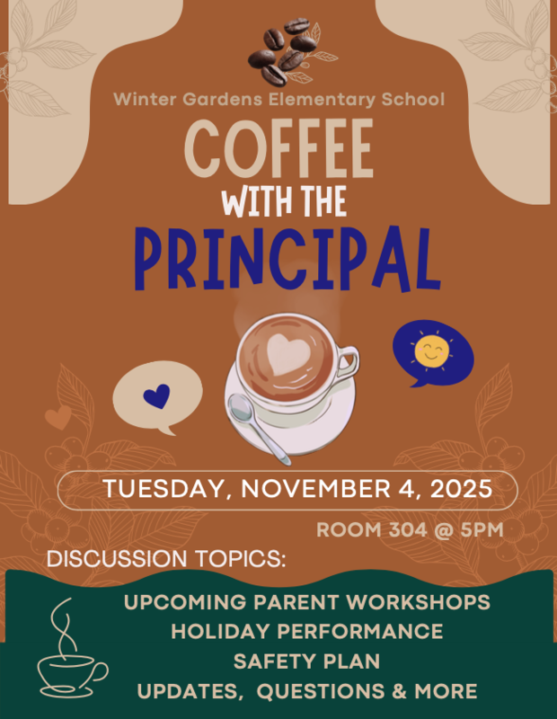 Coffee w/Principal