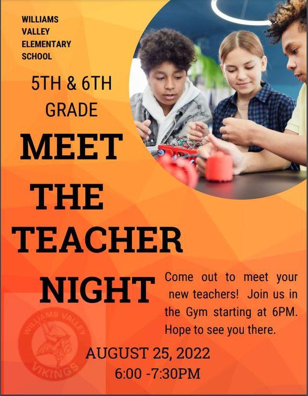 5th & 6th grade Open House