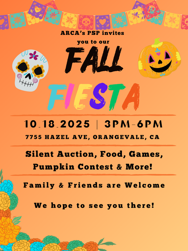 fall fiesta Arca psp event