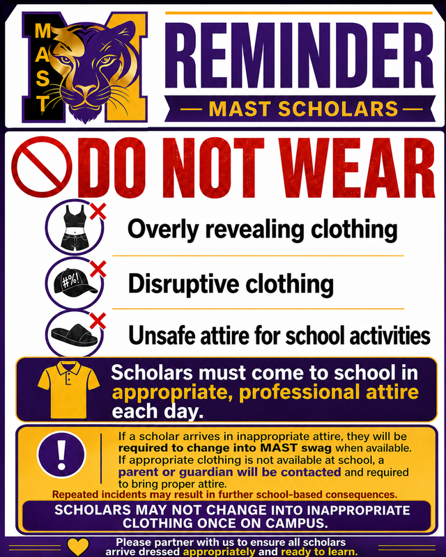 Student Attire Expectations