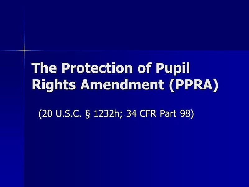 PPRA Notification