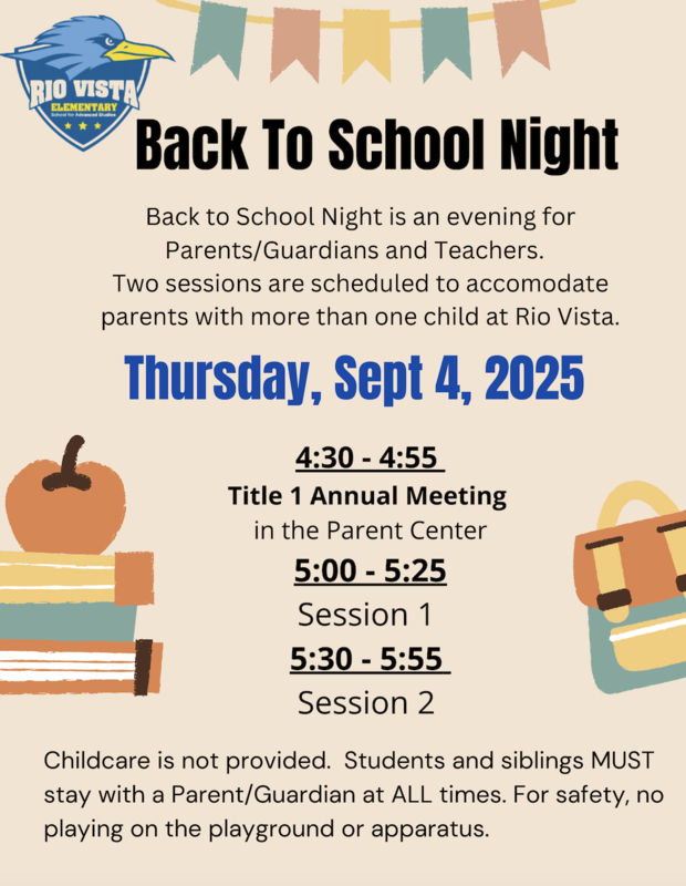 C=Back to School Night