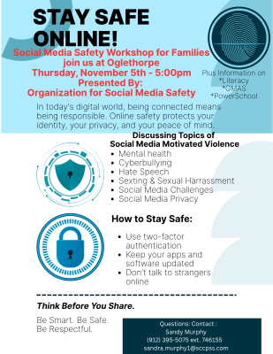 Stay Safe Online Flyer