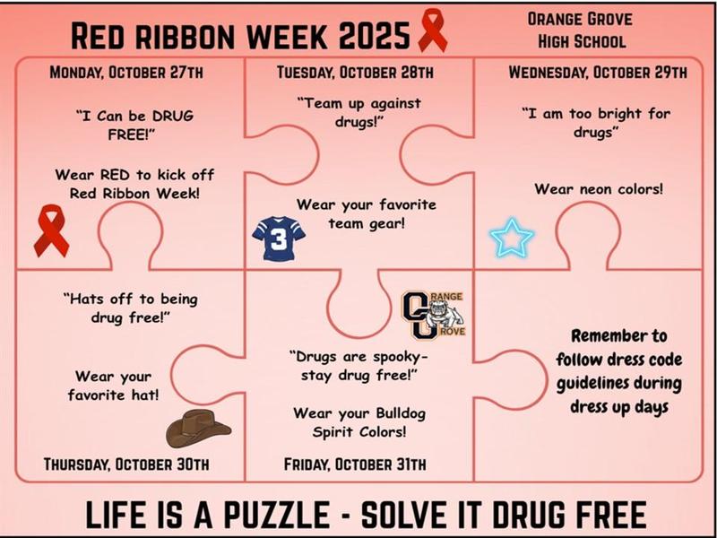 Red Ribbon Week at OGHS!