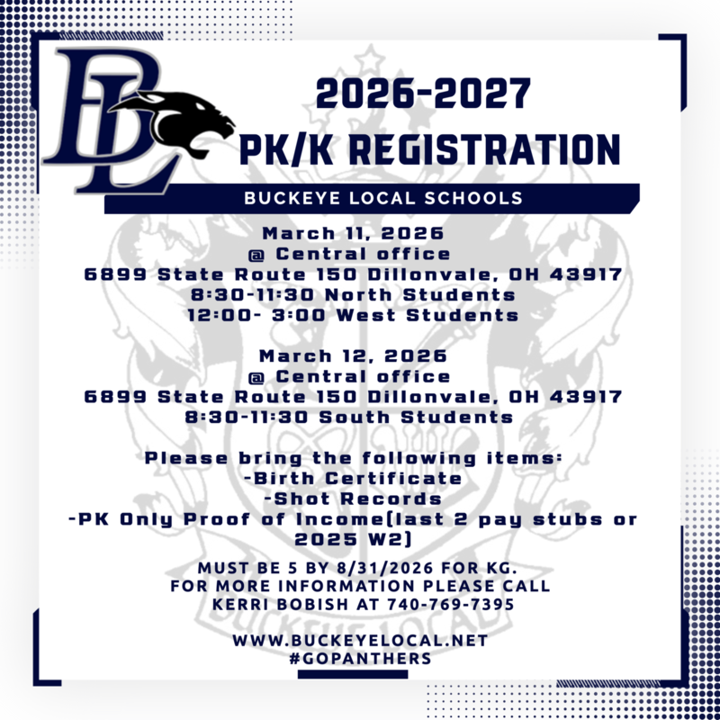 Preschool and Kindergarten registration
