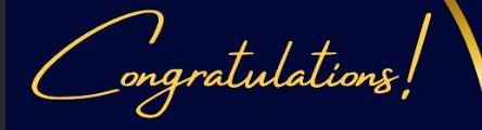 Congrats