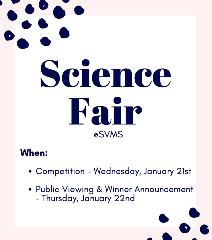 science fair flyer