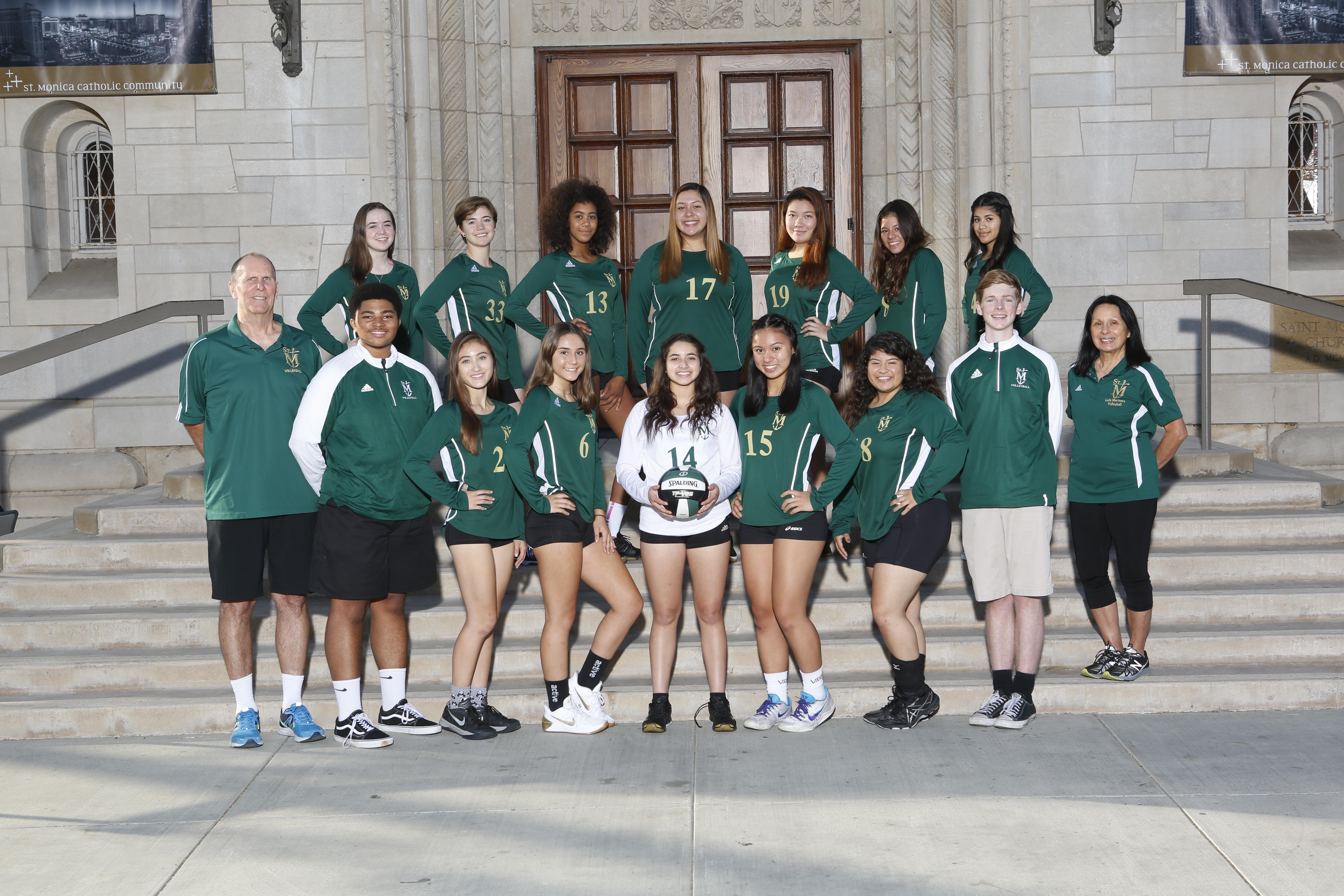 Home Volleyball Girls St. Monica Catholic High School