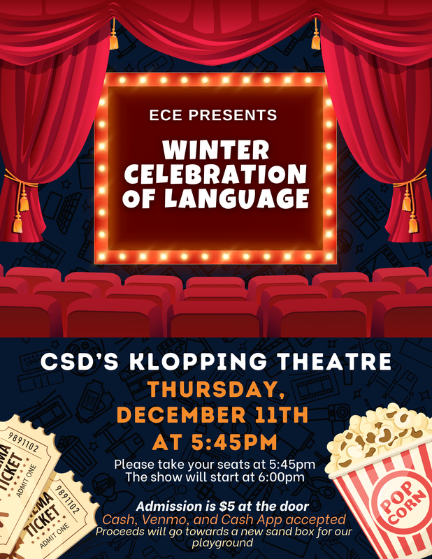 Show starts at 5:45. Tickets are $5