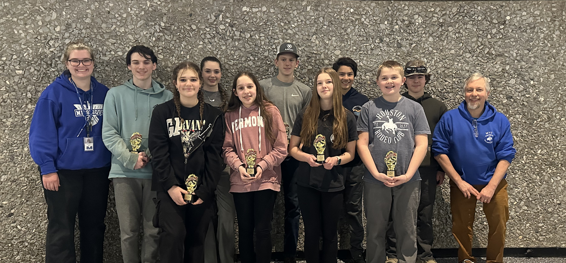 MVU Middle Schoolers at History Night 2025