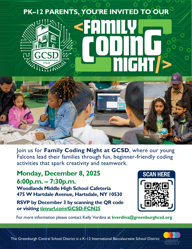 Family Coding  Night Flyer 2025 ENGLISH