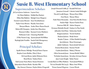 Susie B. West Scholars