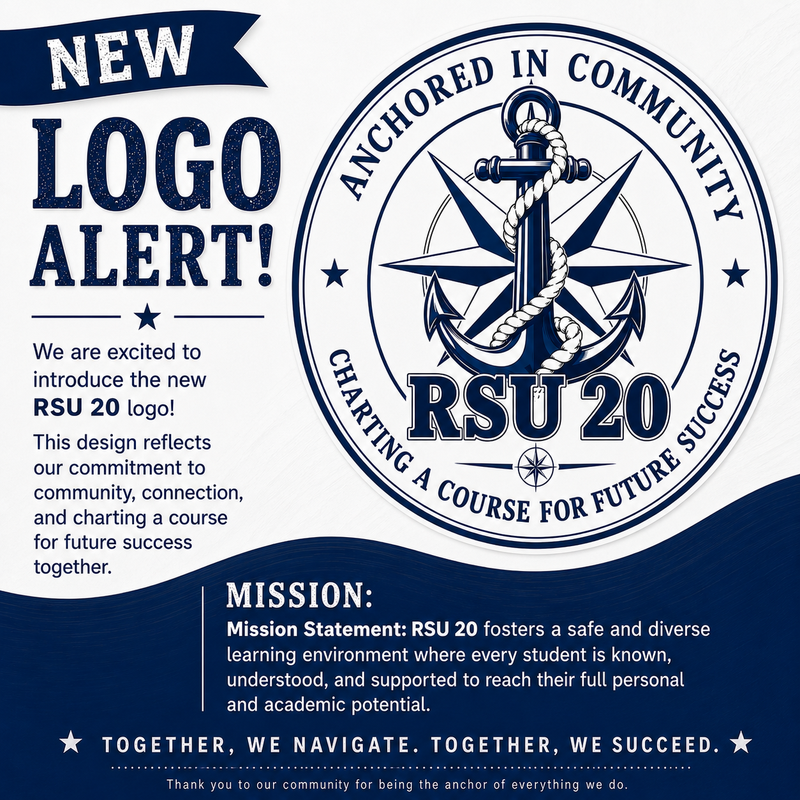 New Logo Alert, Image: compass with anchor.