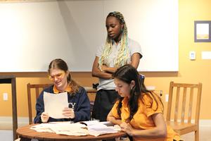 Trinity Hall’s Queen’s Court Company Brings “The Book of Will” to Stage