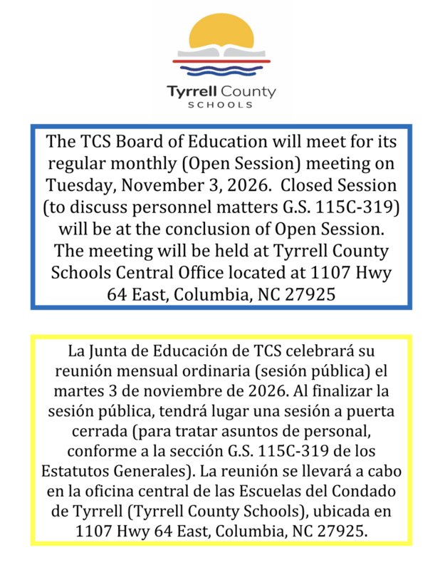 BOE Meeting Notification