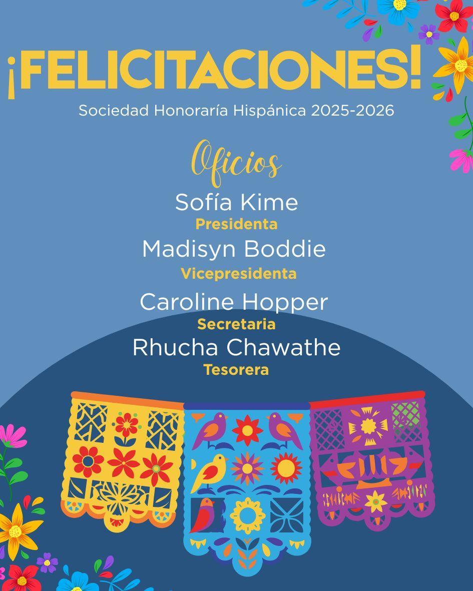 Congratulations to our officers!