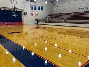 What does freshly waxed gym floors mean ?????? ITS BASKETBALL SEASON !!!!