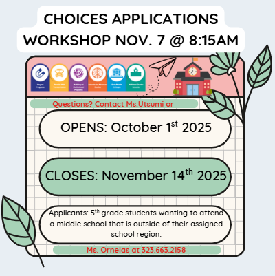 Choices Workshop English