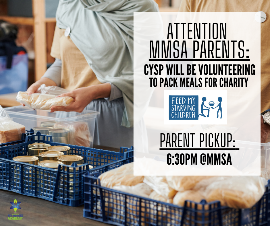 Friendly Reminder: Parents of students in CYSP