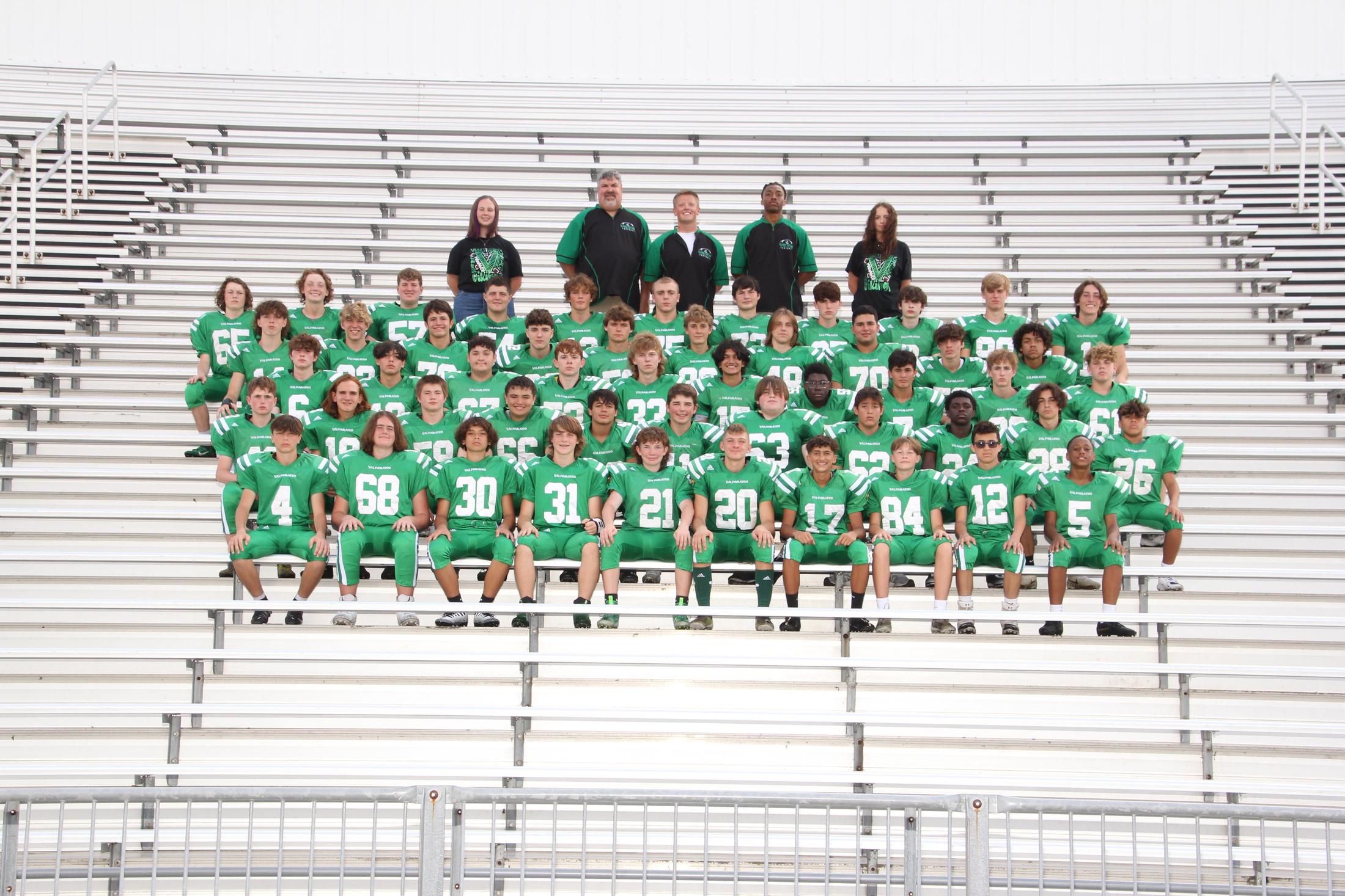 Freshmen Picture Football Valparaiso High School