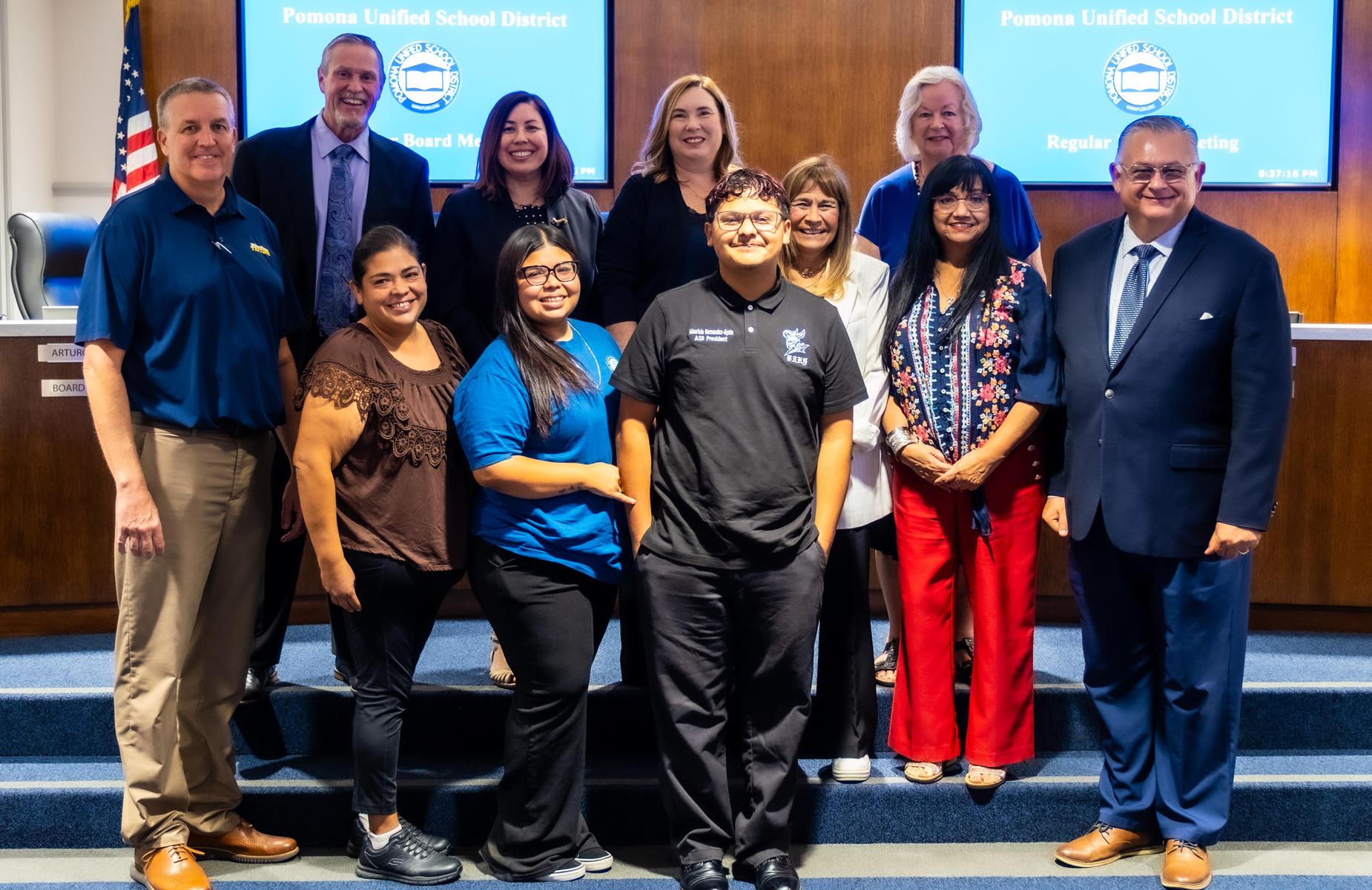 Mauricio is celebrated and sworn in at board meeting