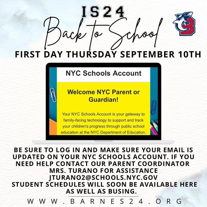 Welcome Back NYSCA Account