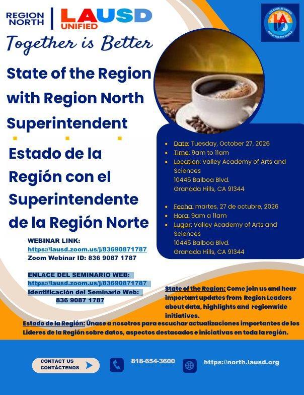 State of the Region with Region North Superintendent Featured Photo