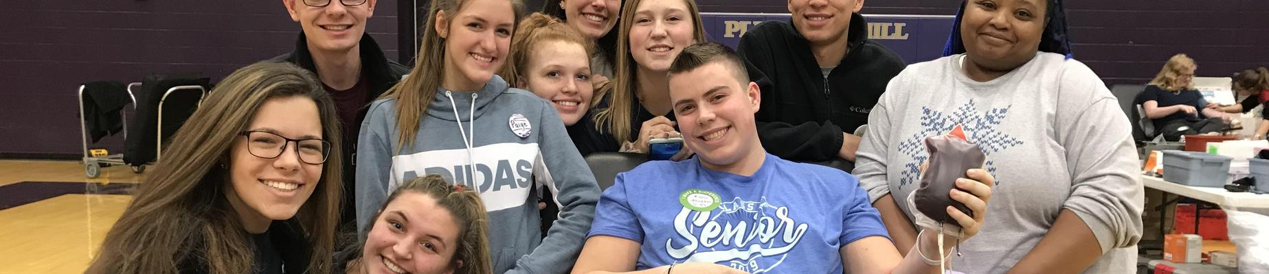 HOSA Sponsors Blood Drive at HS
