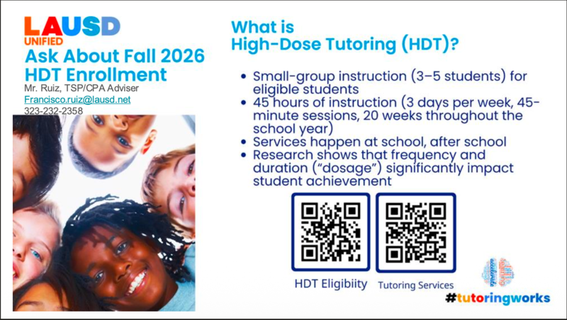 HDT Flyer English