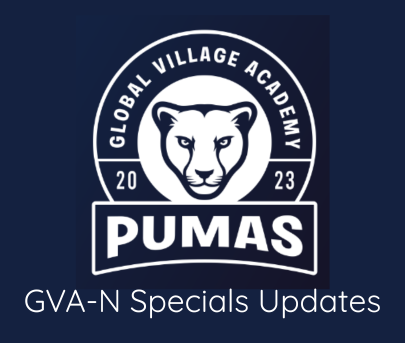 GVA North pumas logo with GVA-N Specials Updates