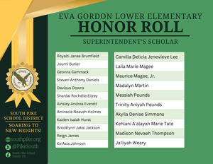 spsd eg s1 honor roll january 2026