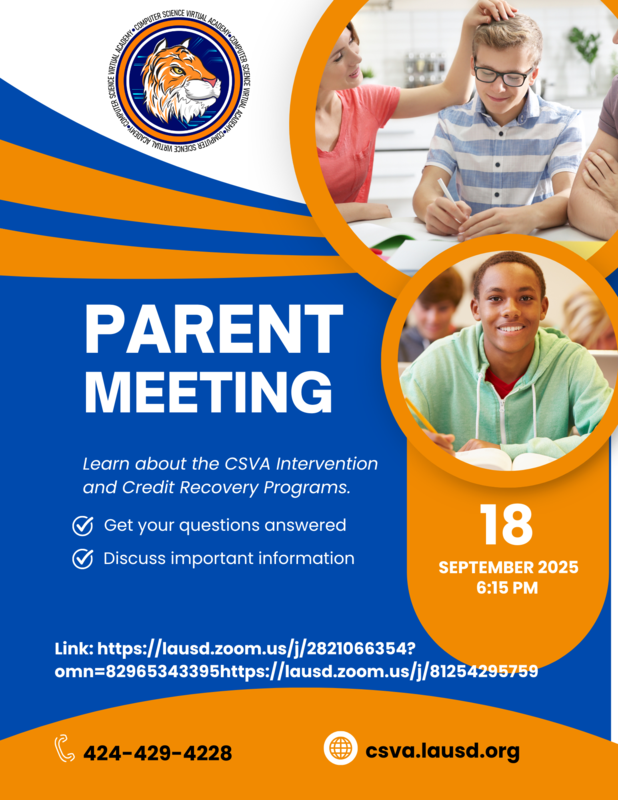 Academic Parent Meeting