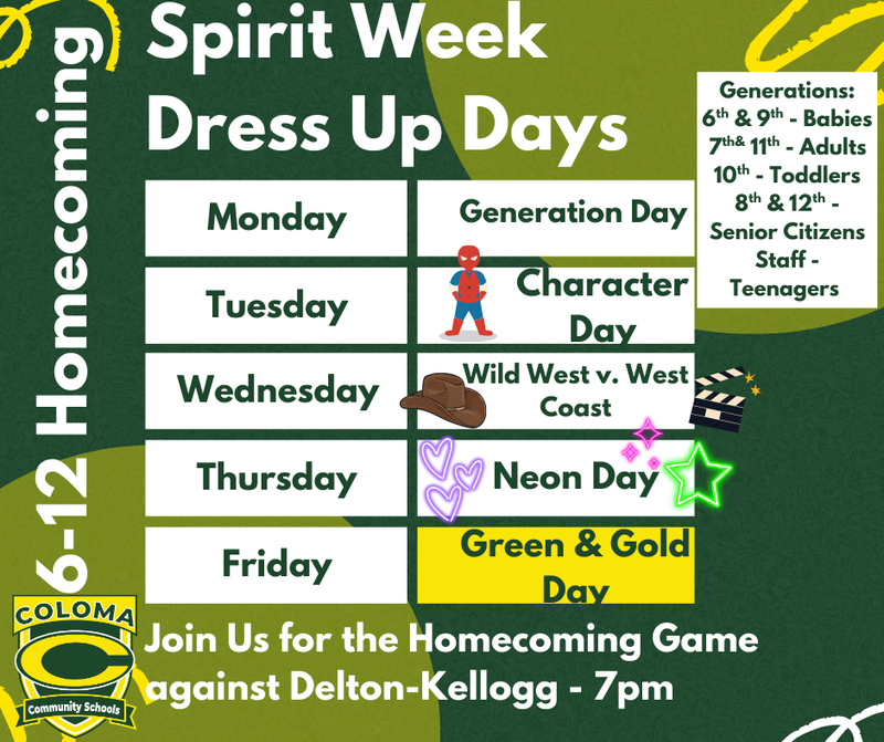 Dress up days