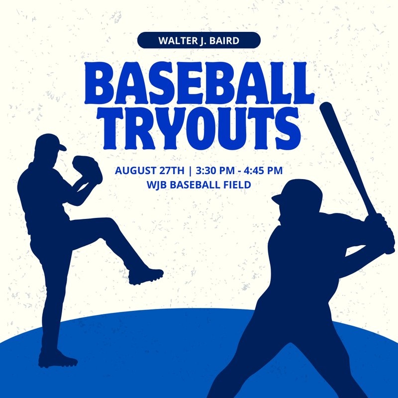 Baseball Tryouts Poster