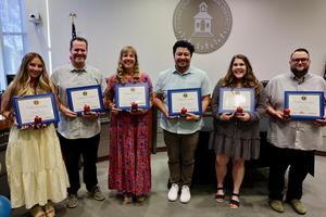 CAC Excellence Awards recipients.