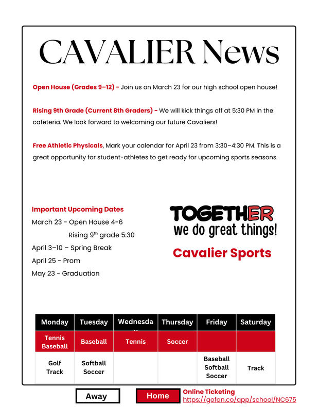 Cavalier News 3-22-26