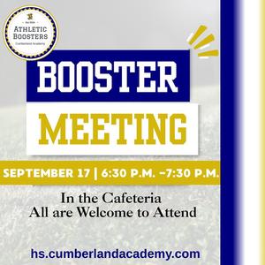 athletic booster club meeting