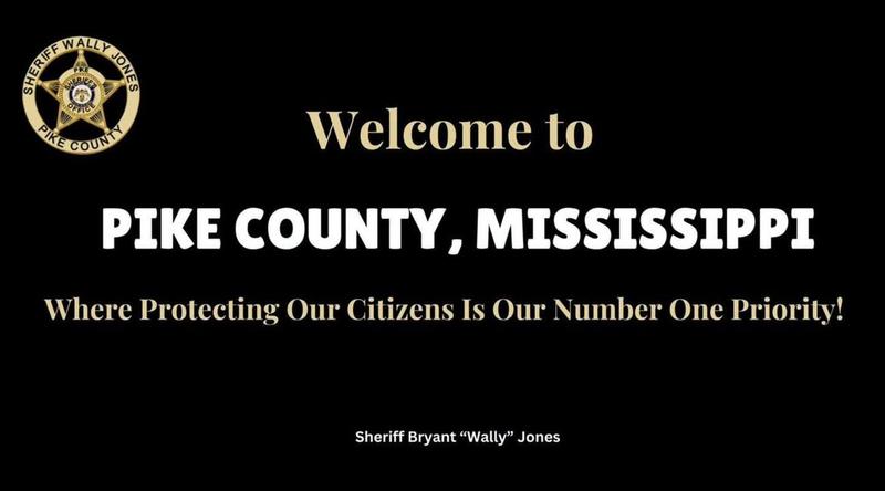 Welcome message from Sheriff Jones