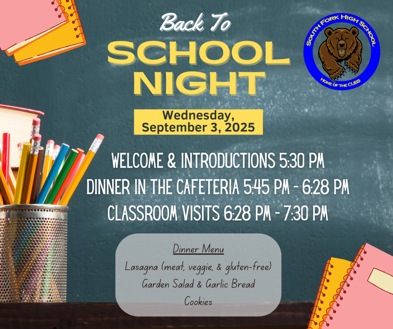 Back to school night