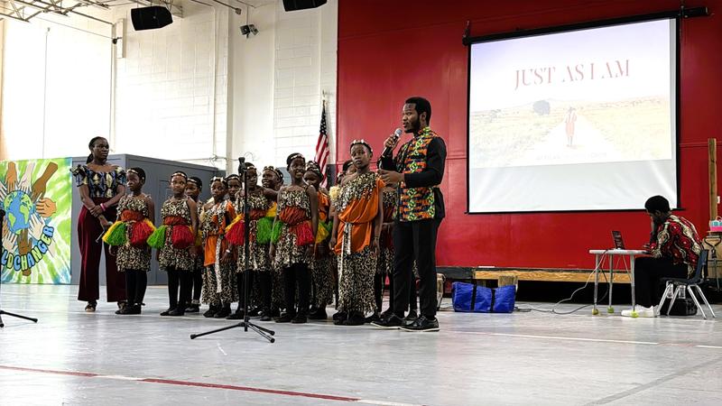African Children's Choir at Northeast Elementary