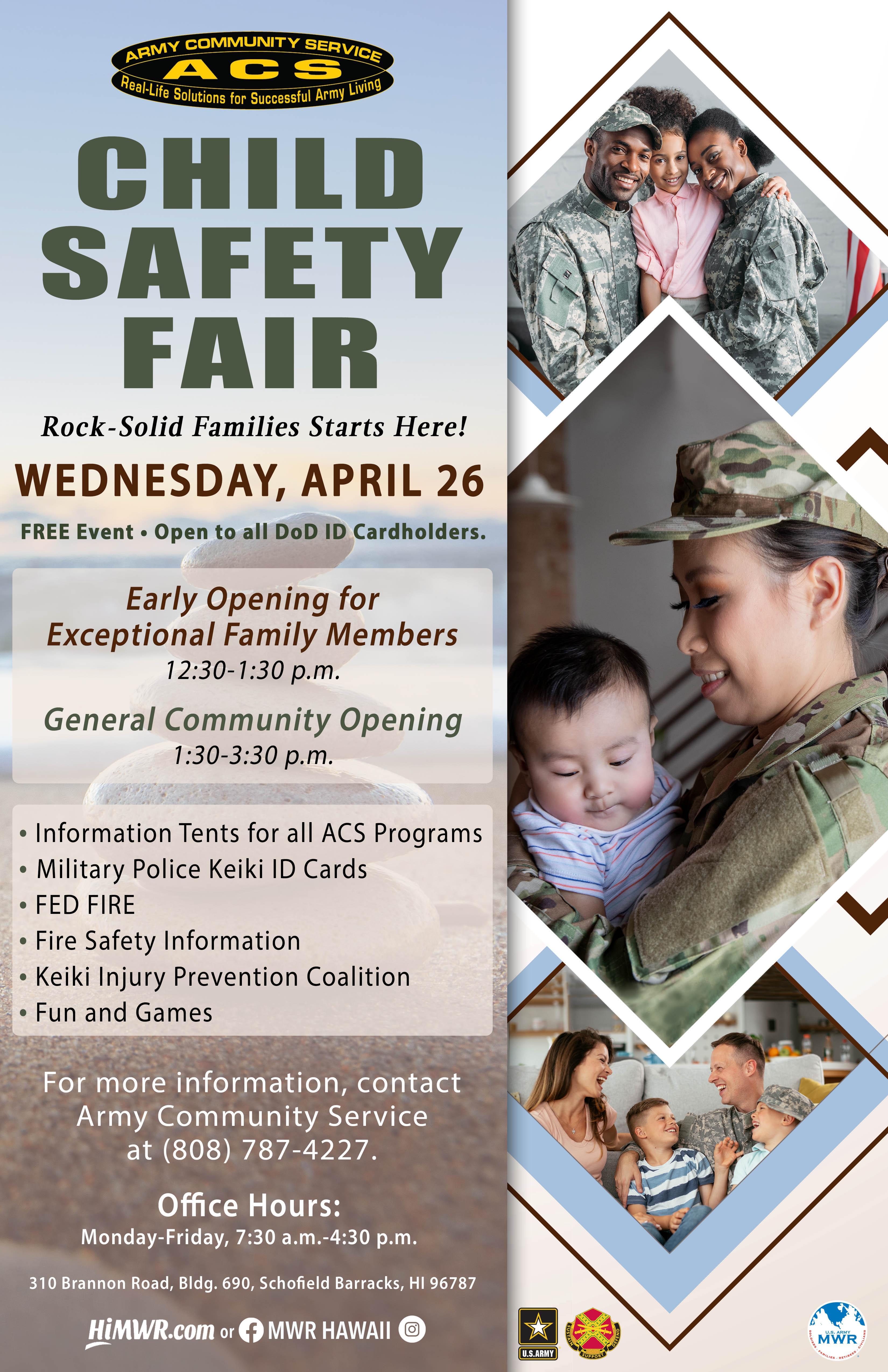 Child Safety Fair Presented by ACS Solomon Elementary School