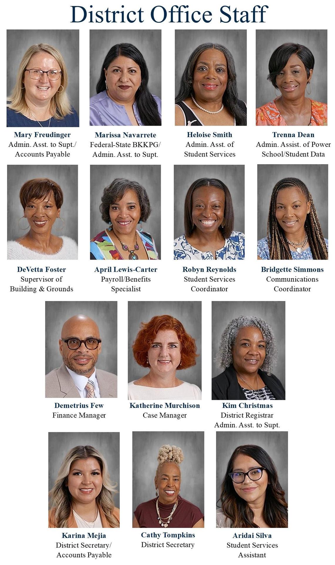 District Support Staff 2025